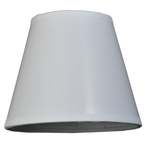 Meyda Lighting Taos 5" White Glossy Parchment Shade
