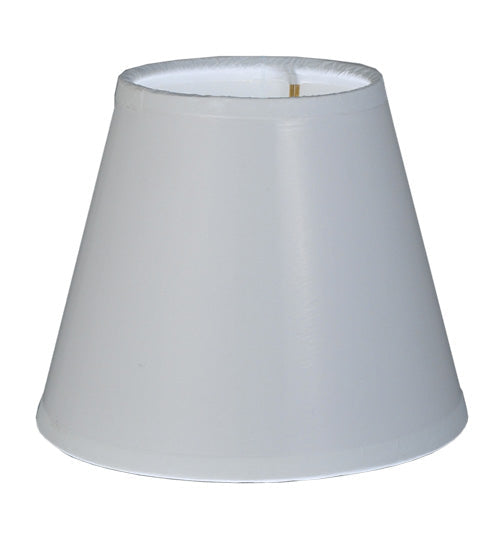 Meyda Lighting Taos 5" White Glossy Parchment Shade
