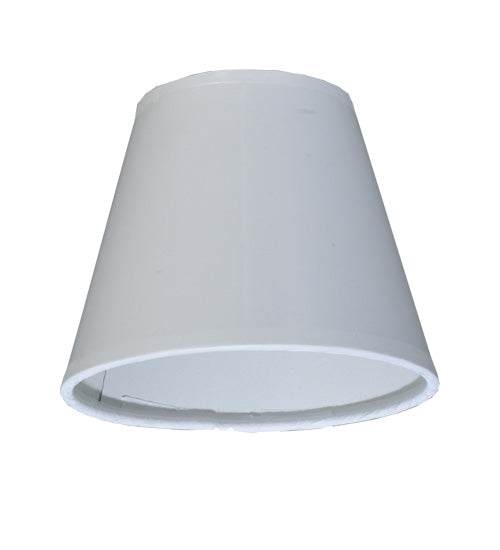Meyda Lighting Taos 5" White Glossy Parchment Shade