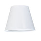 Meyda Lighting Taos 5" White Glossy Parchment Shade
