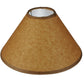 Meyda Lighting Taos 8"W x 4"H Brown Parchment Shade