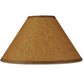Meyda Lighting Taos 8"W x 4"H Brown Parchment Shade