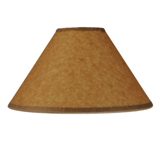 Meyda Lighting Taos 8"W x 4"H Brown Parchment Shade