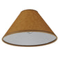 Meyda Lighting Taos 8"W x 4"H Brown Parchment Shade