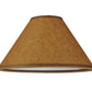 Meyda Lighting Taos 8"W x 4"H Brown Parchment Shade
