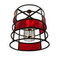 Meyda Lighting Tavern 48" 9-Light Cafe Noir Pendant Light With Cherry Rainfall Idalight Shade Glass