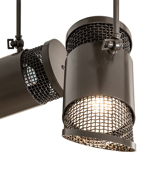Meyda Lighting Telluride Magic 18" 2-Light Timeless Bronze Pendant Light