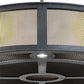 Meyda Lighting Telluride Magic 49" 12-Light Natural Iron Pendant Light With Sahara Taupe Idalight & Crystal Idalight Shade
