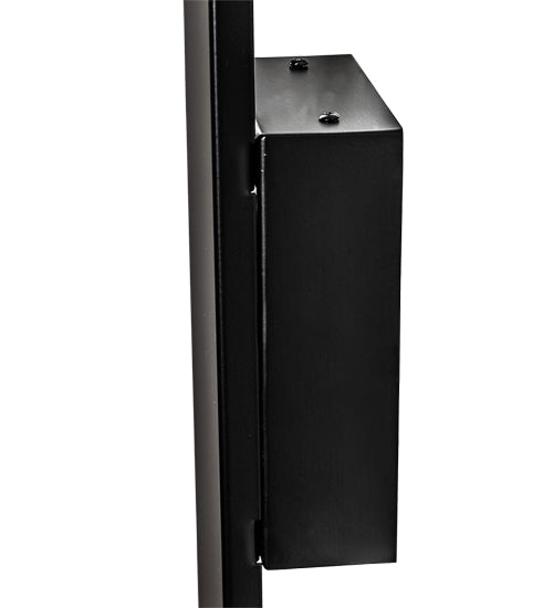 Meyda Lighting Tente 5" LED Flat Black Wall Sconce