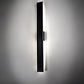 Meyda Lighting Tente 5" LED Flat Black Wall Sconce