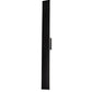 Meyda Lighting Tente 5" LED Flat Black Wall Sconce