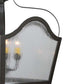 Meyda Lighting Terena 22" 4-Light Timeless Bronze Pendant Light With Clear Seeded Shade Glass