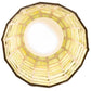 Meyda Lighting Terra Verde 5" Mahogany Bronze Mini Pendant Light With Honeydew Green Shade Glass