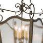 Meyda Lighting Tessa 28" 8-Light French Bronze Pendant Light With Clear Seeded Shade Glass