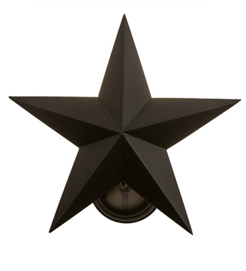 Meyda Lighting Texas Star 15" Timeless Bronze Vein Wall Sconce
