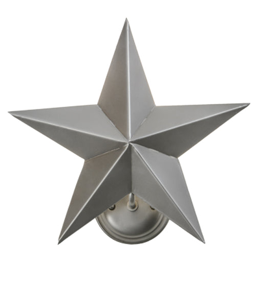 Meyda Lighting Texas Star 16" Nickel Wall Sconce