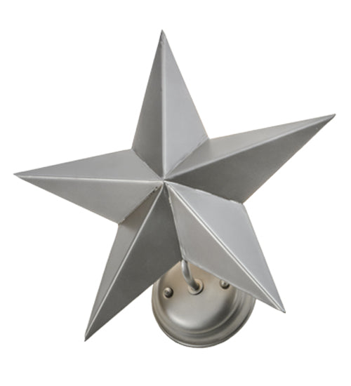 Meyda Lighting Texas Star 16" Nickel Wall Sconce