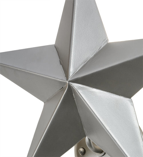 Meyda Lighting Texas Star 16" Nickel Wall Sconce