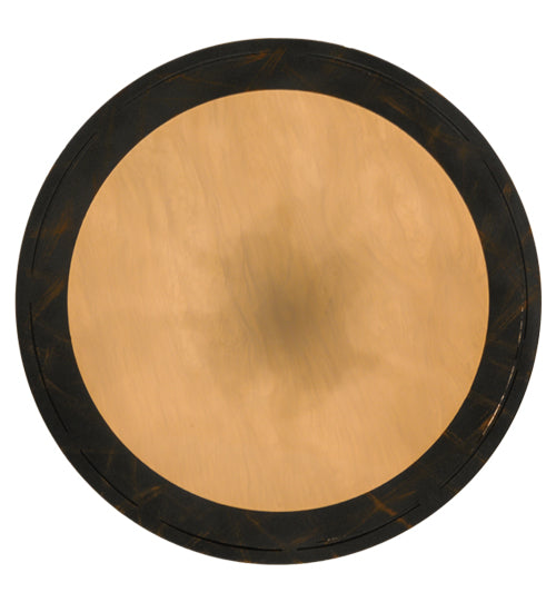 Meyda Lighting Theodora 16" 8-Light French Bronze Pendant Light With Fleshtone Idalight Shade