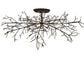 Meyda Lighting Thicket 108" 88-Light Solar Black Chandelier