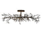 Meyda Lighting Thicket 108" 88-Light Solar Black Chandelier