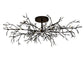 Meyda Lighting Thicket 108" 88-Light Solar Black Chandelier