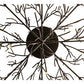 Meyda Lighting Thicket 108" 88-Light Solar Black Chandelier