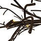 Meyda Lighting Thicket 108" 88-Light Solar Black Chandelier