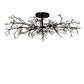 Meyda Lighting Thicket 108" 88-Light Solar Black Chandelier