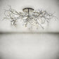 Meyda Lighting Thicket 180" Polished Stainless Steel Chandelier