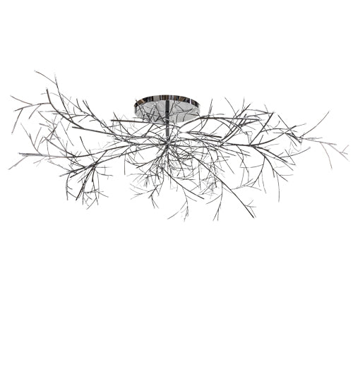 Meyda Lighting Thicket 180" Polished Stainless Steel Chandelier
