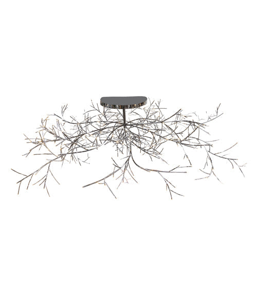 Meyda Lighting Thicket 180" Polished Stainless Steel Chandelier