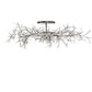 Meyda Lighting Thicket 180" Polished Stainless Steel Chandelier