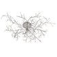 Meyda Lighting Thicket 180" Polished Stainless Steel Chandelier