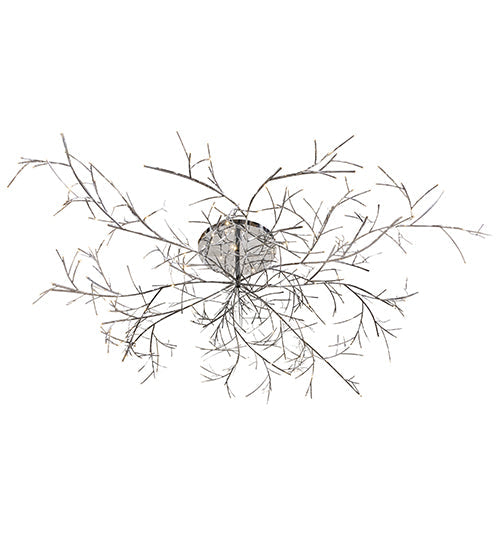 Meyda Lighting Thicket 180" Polished Stainless Steel Chandelier