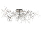 Meyda Lighting Thicket 180" Polished Stainless Steel Chandelier