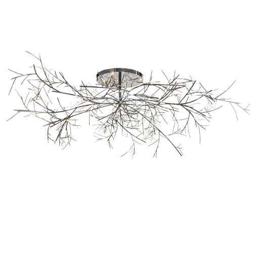 Meyda Lighting Thicket 180" Polished Stainless Steel Chandelier