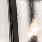 Meyda Lighting Tiamo 27" 6-Light Textured Black Lantern Pendant Light With Rainstone Idalight Shade