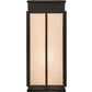 Meyda Lighting Ticino 11" 4-Light Timeless Bronze Linne Wall Sconce With Beige Papyrus Hopsack Fabric Shade