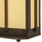 Meyda Lighting Ticino 18" 6-Light Delmonico Bronze Wall Sconce With Provostone Idalight Shade Glass