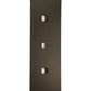 Meyda Lighting Ticino 18" 6-Light Delmonico Bronze Wall Sconce With Provostone Idalight Shade Glass