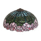 Meyda Lighting Tiffany Cabbage Rose 16" Multi-Color Shade Glass