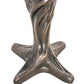 Meyda Lighting Tiffany Candice 15" Mahogany Bronze Mini Table Lamp With Multi-Colored Shade Glass