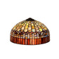 Meyda Lighting Tiffany Candice 16" Multi-Colored Stained Shade Glass
