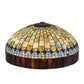 Meyda Lighting Tiffany Candice 21136 22" Multi-Colored Shade Glass