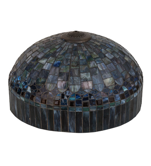 Meyda Lighting Tiffany Candice 22" Multi-Colored Shade Glass