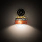 Meyda Lighting Tiffany Candice 250016 8" Mahogany Bronze Wall Sconce With Multi-Colored Shade Glass