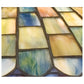 Meyda Lighting Tiffany Candice 39" 2-Light Mahogany Bronze Island Pendant Light With Multi-Colored Shade Glass