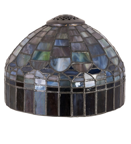 Meyda Lighting Tiffany Candice 8" Shade With Multi-Colored Shade Glass