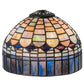 Meyda Lighting Tiffany Candice 8" Shade With Multi-Colored Shade Glass